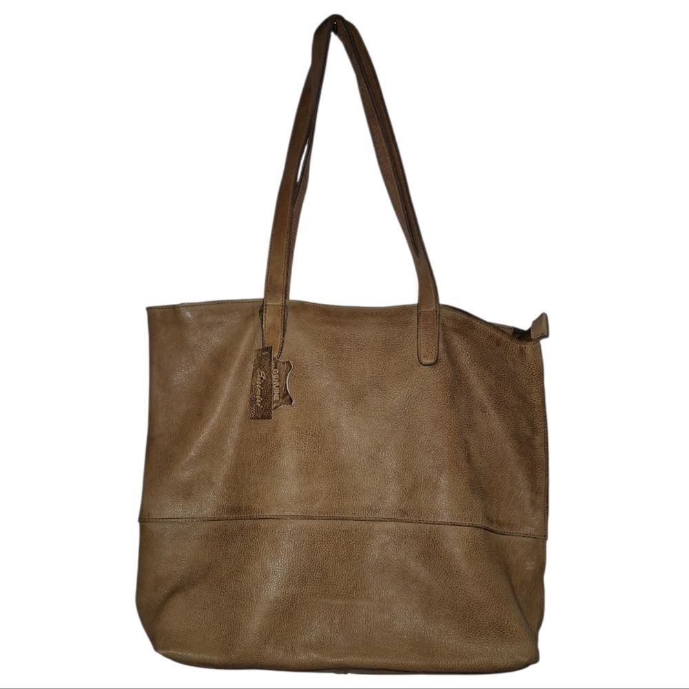 Sirimiri Handcrafted Leather Tote Bag New Boho